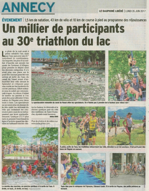 annecy,30eme triathlon,international,lac d’annecy,haute-savoie