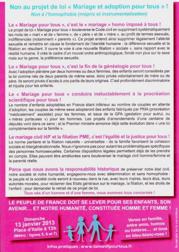 annecy,ump74,manifestation,mariage pour tous,paris