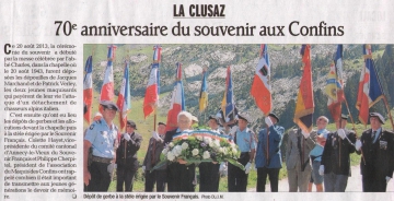 thones,la clusaz,confins,cermonie,guerre,resistant,sto,maquis