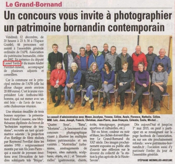 le grand-bornand,assemblee generale,association,patrimoine