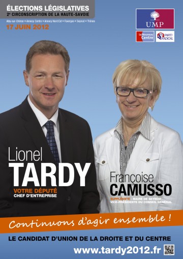 legislatives 2012,profession de foi,lionel tardy