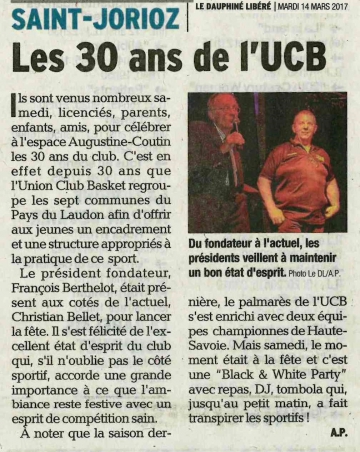 saint-jorioz,anniversaire,club de basket,ucb,haute-savoie