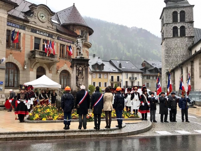 thones,ceremonie,tardy,guerre,8 mai 1945