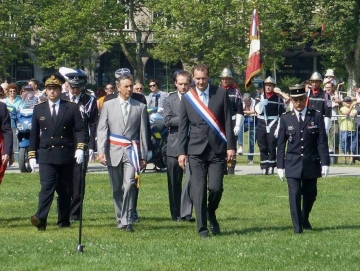 presse,dauphine,annecy,14 juillet,lac,paquier,feu d'artifice,fanfare