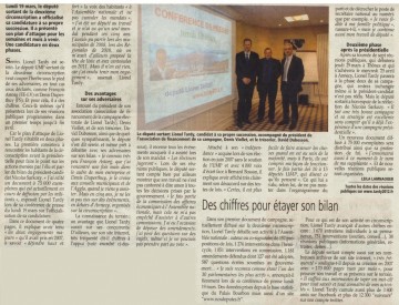 presse,essor,dauphine,annecy,tardy,campagne,election,legislatives 2012,candidature,conference de presse