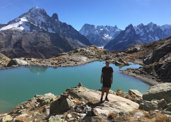 chamonix,randonnee,lac,montagne,lac blanc,lacs chesery,col des montets