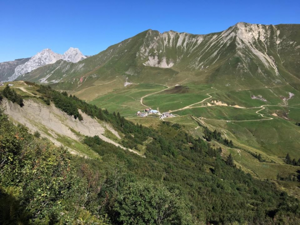 le grand-bornand,refuge,montagne,alpage,trail,pointe percee