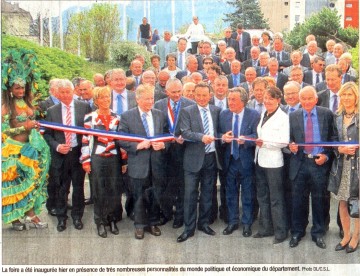 la roche-sur-foron,inauguration,foire,bresil,rochexpo