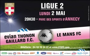 annecy,ligue 2,football,etg,le mans