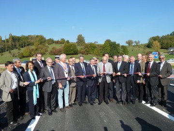 balme-de-sillingy,inauguration,presse,dauphine,route,deviation,transport,contournement,haute-savoie,conseil general