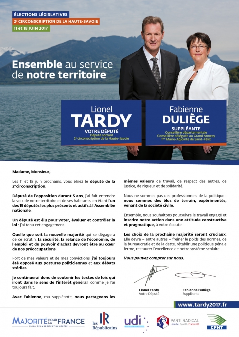 tardy,duliege,profession de foi,tract