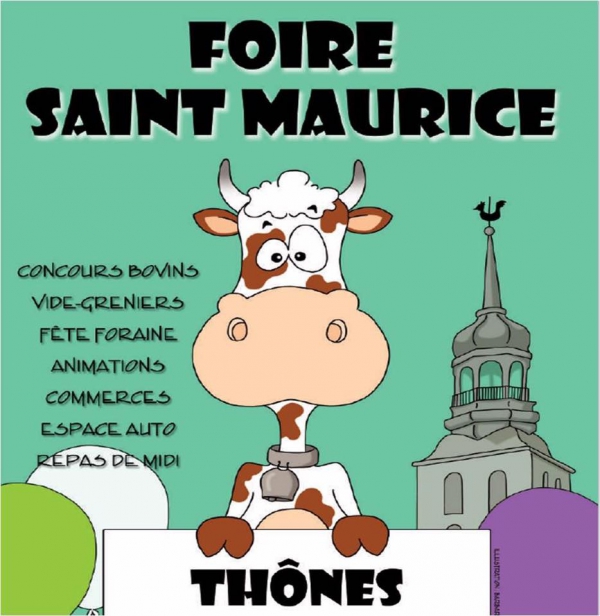 thones,foire,saint-maurice,vache,agriculture