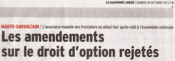 frontaliers,droit d'option,amendement