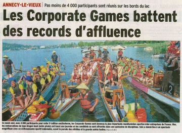 presse,dauphine,annecy-le-vieux,corporate games,athletes,tardy