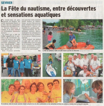 presse,dauphine,sevrier,fete,nautisme,bouteille,vin,tardy,haute-savoie