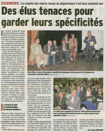 excevenex,maires,departement,congres,associations