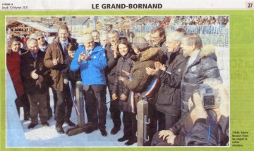 le grand bornand,inauguration,stade de biathlon,sylvi becaert,sport,jo,jo2018