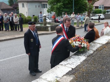 ceremonie,8 mai,guerre,armistice,chevaline,lathuile,annecy,commemoration