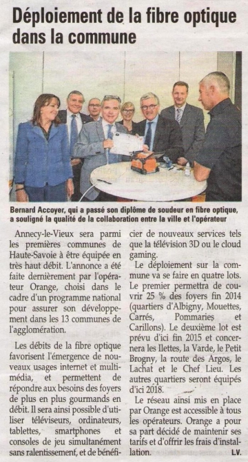 orange,france telecom,fibre,internet,amii,presse,dauphine