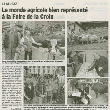 la clusaz,foire de la croix