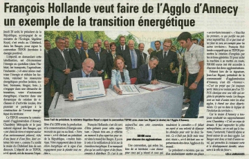 presse,eco,dauphine,parc,naturel,massif des bauges,president,republique,ministre,ecologie,signature,contrat territorial,energie positive,croissance verte