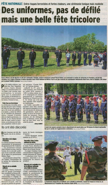 annecy,ceremonie,14 juillet,paquier,tardy,haute-savoie