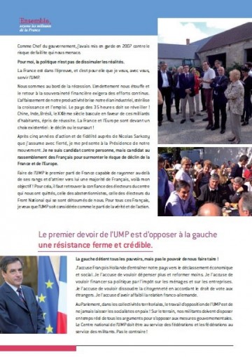 fillon,ump,congres,profession de foi