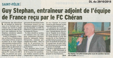 presse,hebdo,saint-felix,conference,guy stephan,football