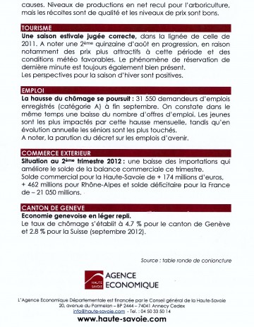 economie,haute-savoie,chomage,emploi,tourisme,artisanat,commerce,agriculture