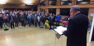 le grand-bornand,ceremonie,voeux