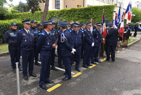 annecy,cérémonie,policiers,morts pour la france,hommage aux morts