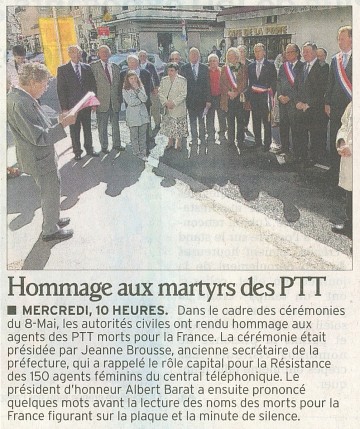 ceremonie,8 mai,dauphine,presse,annecy,faverges,sevrier