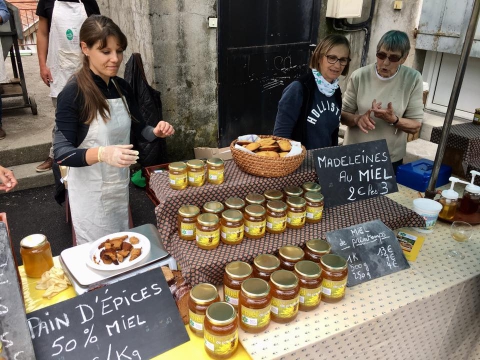 saint-eustache,inauguration,miellerie,bauges,haute-savoie,prese,dauphine