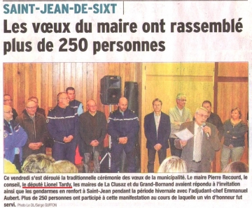 saint-jean-de-sixt,voeux,ceremonie