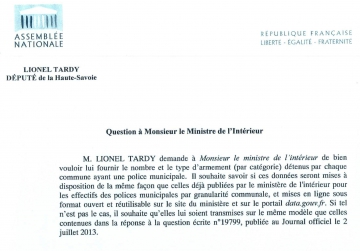 parsis,qe,question ecrite,lionel tardy,assemblee nationale