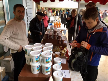 annecy,novel,fete de la pomme,miel,haute-savoie