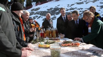 la clusaz,cio,jo2018,president de la republique,visite