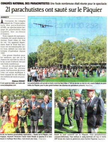 annecy,parachutiste,fete,saint-michel