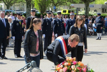 annecy,ceremonie,commemoration,8 mai 1945,haute-savoie