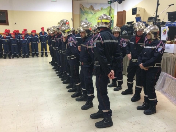 Fête de la Sainte Barbe du centre de secours de Faverges à Saint-Férréol 1.jpg