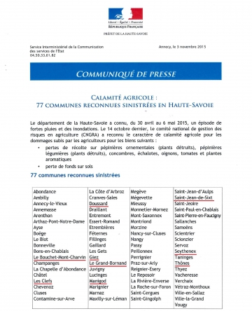 intempéries,inondations,calamité,agricole,agriculteurs,préfecture,fonds