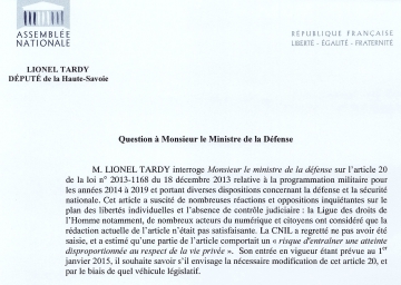 qe,questions ecrites,cnea,automobile,observatoire,conseil,comite theodule,theodule,carte identite,cnil,lrppn