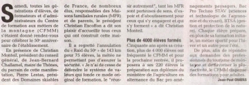presse,dauphine,thones,cfmm,montagne,anniversaire