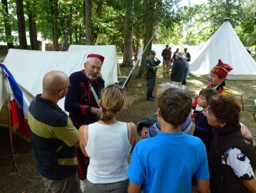 faverges,biennale,campement,militaire,defile