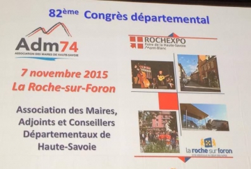 la roche-sur-foron,congres,maire,conseiller departemental,departement,haute-savoie,saddier