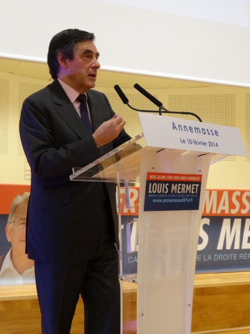 presse,dauphine,annemasse,reunion publique,ump,fillon,municipales,saint-julien