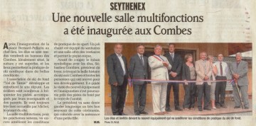 seythenex,inauguration,place,ski de fond