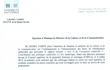 parsis,qe,question ecrite,lionel tardy,assemblee nationale