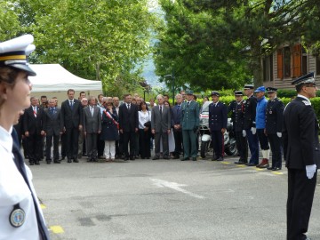 annecy,commissariat,ceremonie,police,hommage