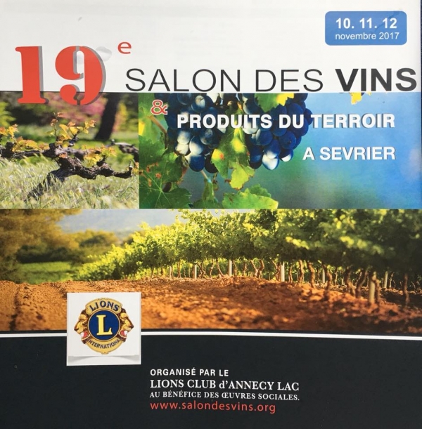 sevrier,salon,vin,lions club